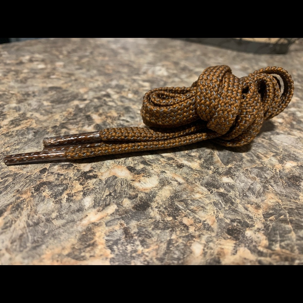 BRAND NEW NoBull laces‎ -brown/rust-